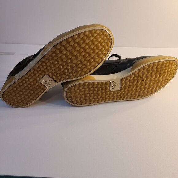 Adidas Adicross Retro Mens Size 11.5 Black Athletic Spikeless Golf Shoes EE9163 - Picture 9 of 10
